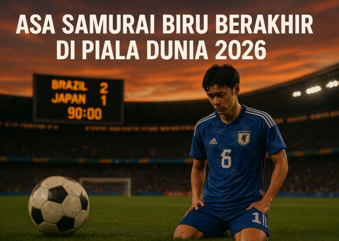 Brasil vs Jepang: Janji Kebangkitan Samurai Biru