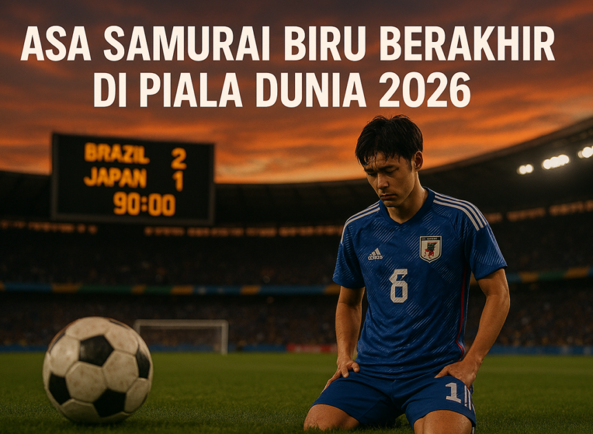 Brasil vs Jepang: Janji Kebangkitan Samurai Biru