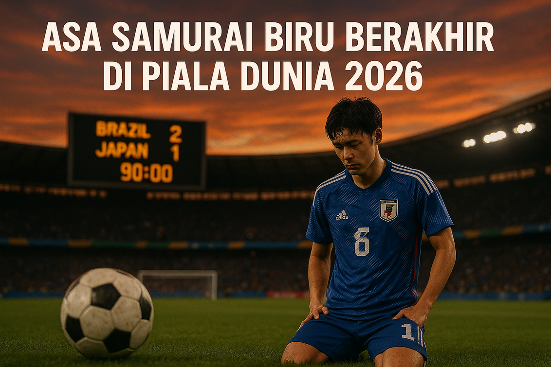 Brasil vs Jepang: Janji Kebangkitan Samurai Biru