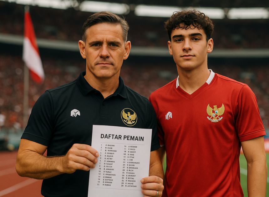 Daftar Baru Timnas Indonesia untuk Uji Coba Kunci