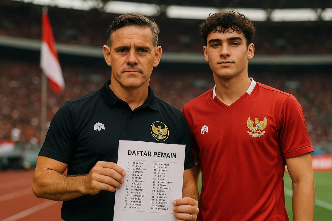 Daftar Baru Timnas Indonesia untuk Uji Coba Kunci