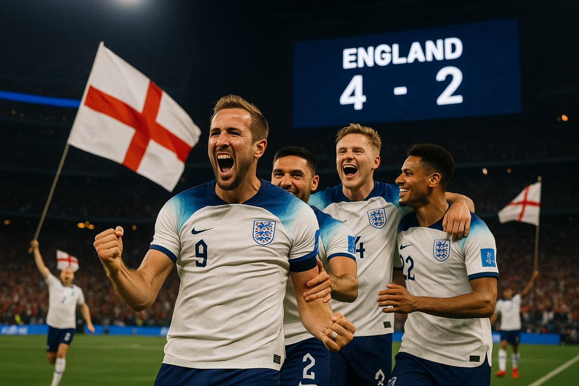Inggris vs Kroasia: Malam Gemilang Harry Kane