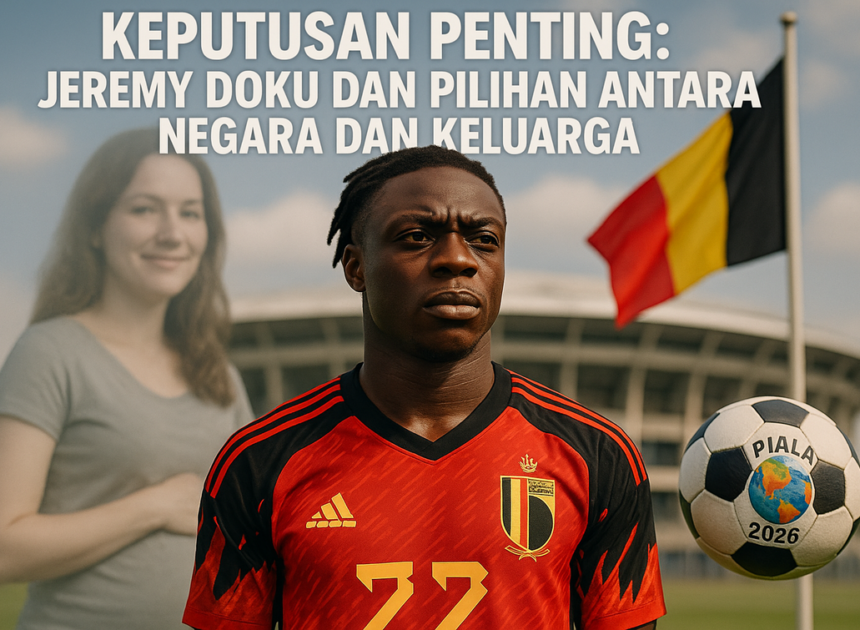 Jeremy Doku, Pilihan Keluarga di Tengah Gemuruh Euro