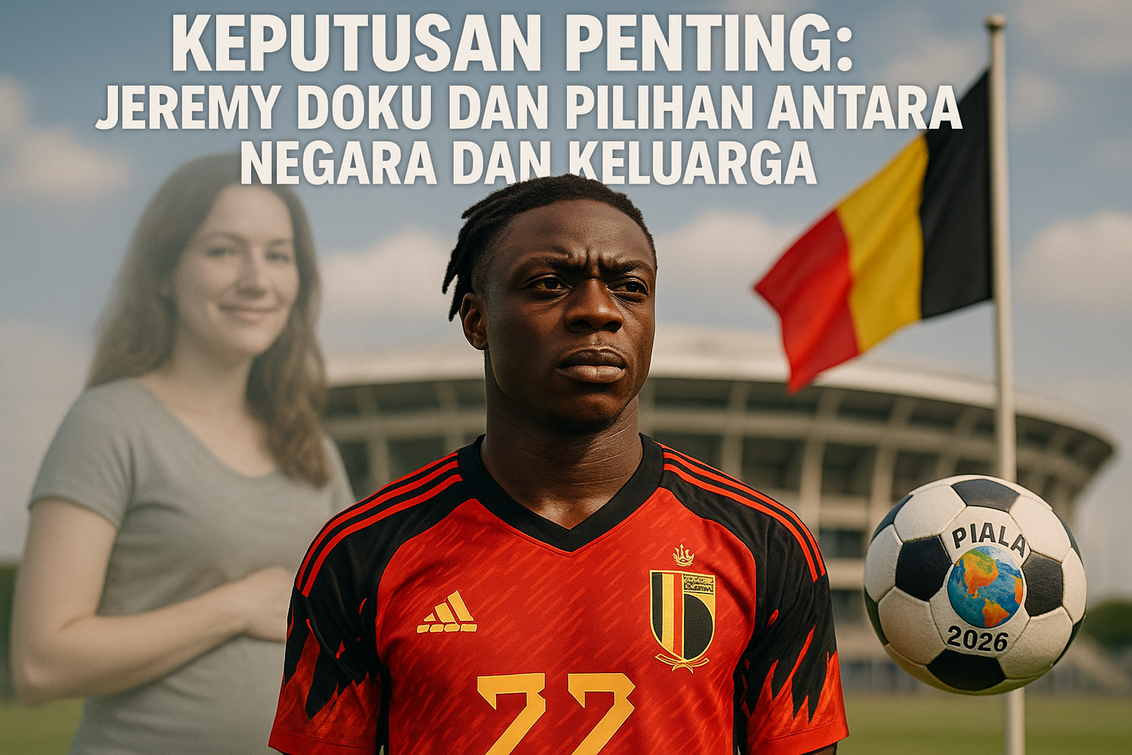 Jeremy Doku, Pilihan Keluarga di Tengah Gemuruh Euro