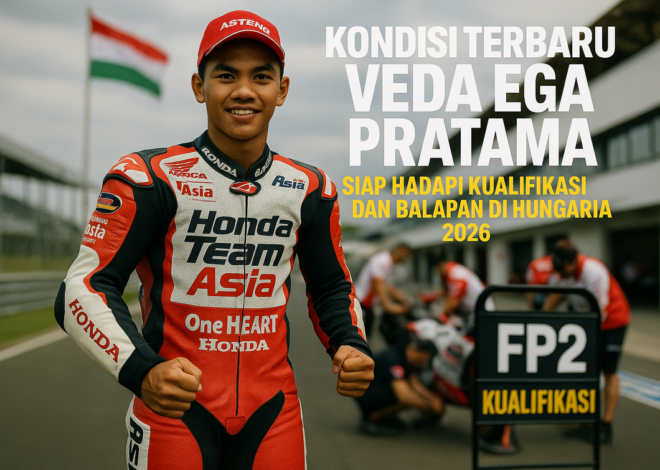 Kondisi Terkini Veda Ega Usai Crash FP2 Hungaria