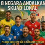 alt_text: Spanduk bertuliskan "Konten Lokal Mengguncang Piala Dunia 2026" dengan latar stadion ramai.