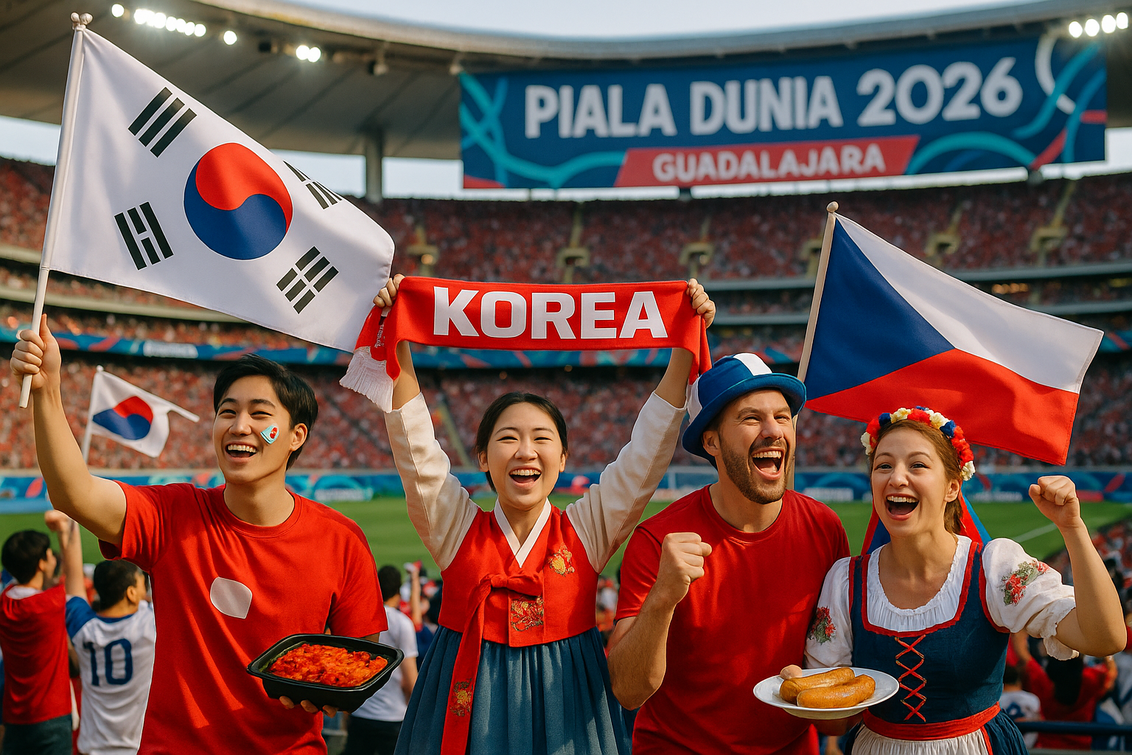 Korea Selatan vs Republik Ceko: Duel Penentu di Guadalajara