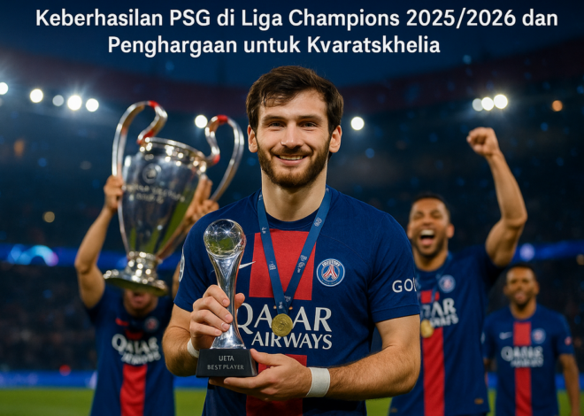 Kvaratskhelia, Mahkota Baru Liga Champions