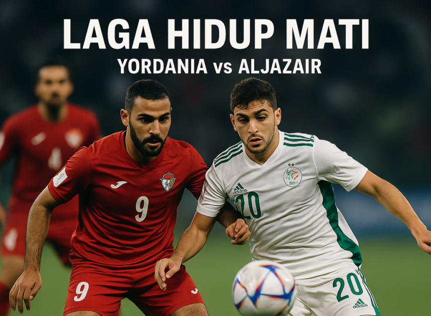 Laga Hidup Mati Yordania vs Aljazair