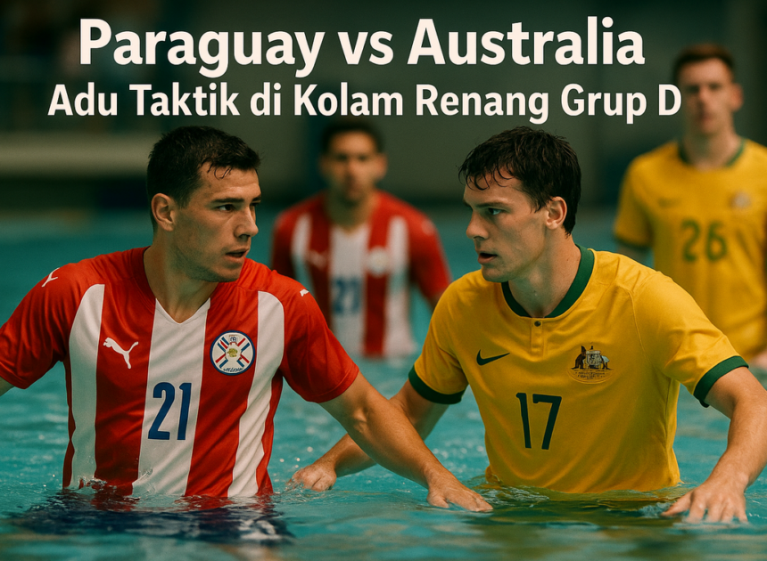 Paraguay vs Australia: Adu Taktik di Kolam Renang Grup D