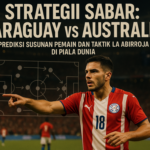 alt_text: Paraguay vs Australia: Strategi bertahan dan menunggu momen terbaik dari La Albirroja.