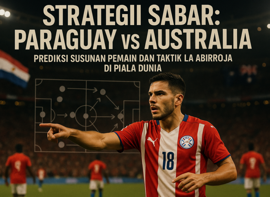 Paraguay vs Australia: Strategi Sabar La Albirroja