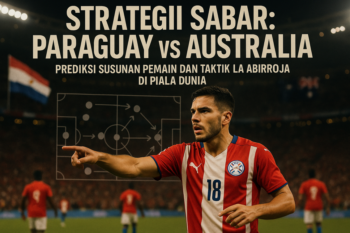 Paraguay vs Australia: Strategi Sabar La Albirroja
