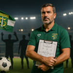 alt_text: Persebaya evaluasi tim: enam pemain asing keluar, keuangan klub diperiksa.