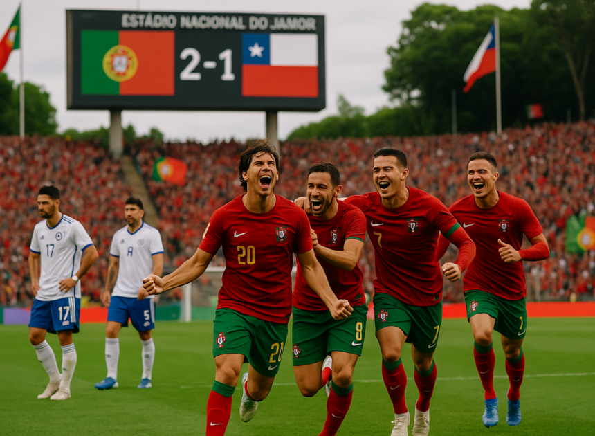 Portugal vs Chile: Laga Keras dan Gaya Hidup di Lapangan