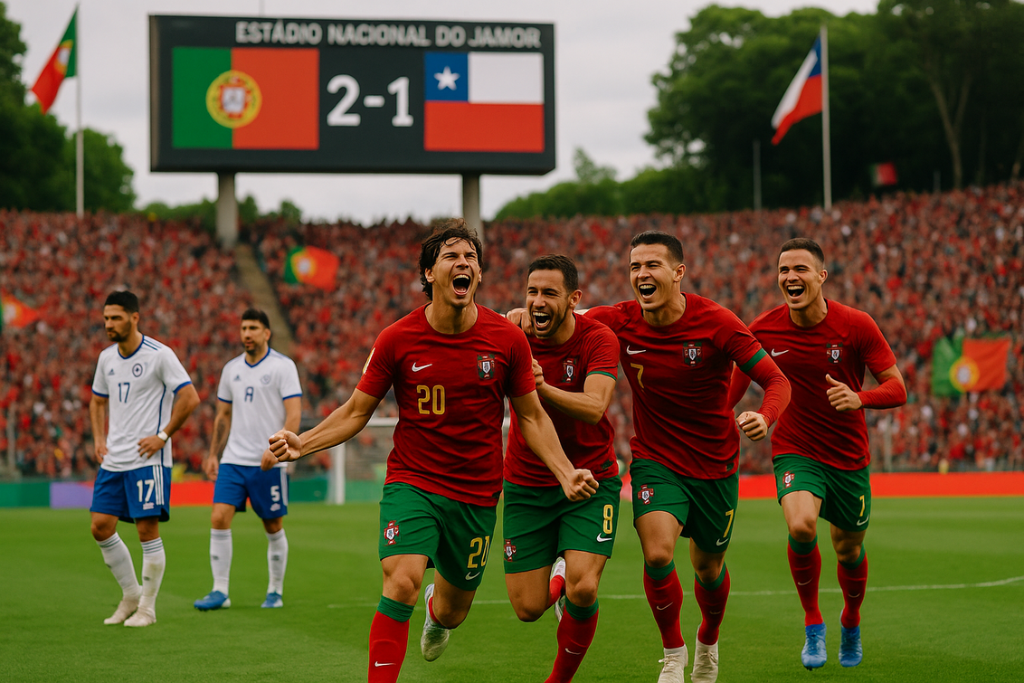 Portugal vs Chile: Laga Keras dan Gaya Hidup di Lapangan