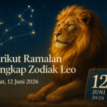 "alt_text": "Zodiak Leo 12 Juni 2026: Karier Makin Sukses dan Menanjak."