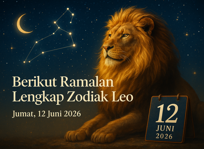 Ramalan Zodiak Leo 12 Juni 2026: Karier Melesat
