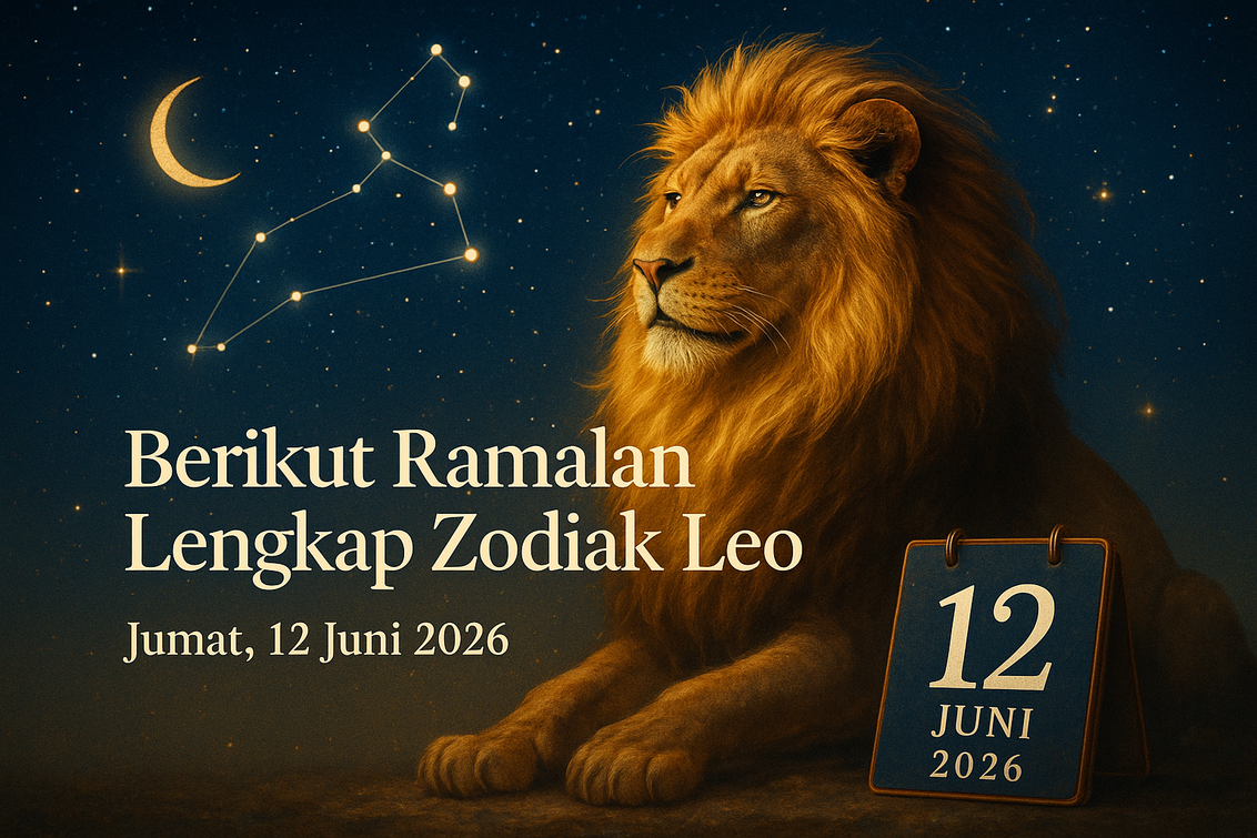 Ramalan Zodiak Leo 12 Juni 2026: Karier Melesat