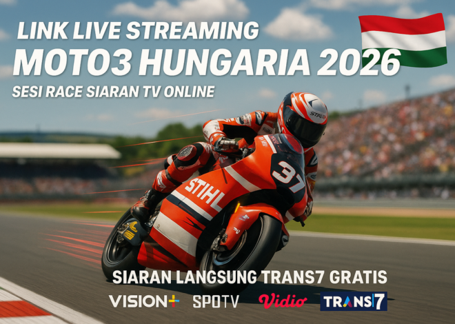 Siaran Langsung MotoGP Hungaria 2026 di Trans7