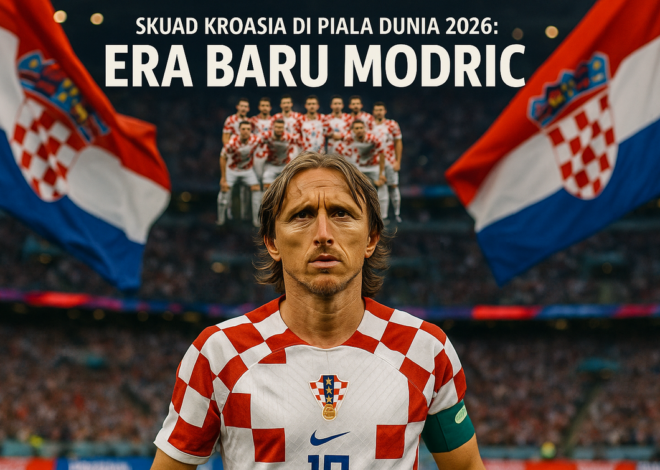 Skuad Kroasia di Piala Dunia 2026: Era Baru Modric