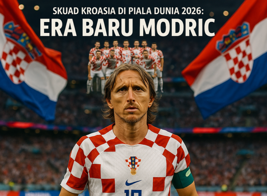 Skuad Kroasia di Piala Dunia 2026: Era Baru Modric