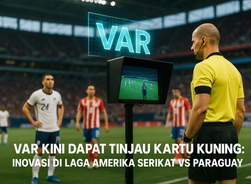 VAR, Almiron, dan Sejarah Baru Amerika Serikat vs Paraguay