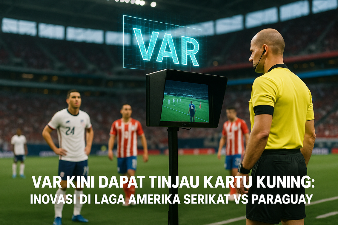 VAR, Almiron, dan Sejarah Baru Amerika Serikat vs Paraguay