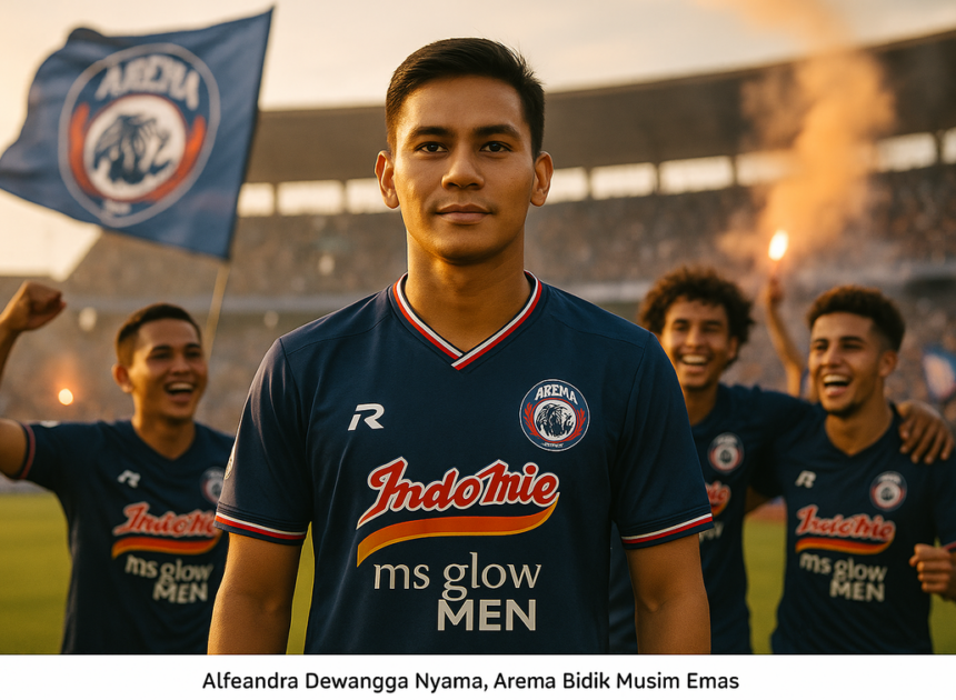 Alfeandra Dewangga Nyaman, Arema Bidik Musim Emas