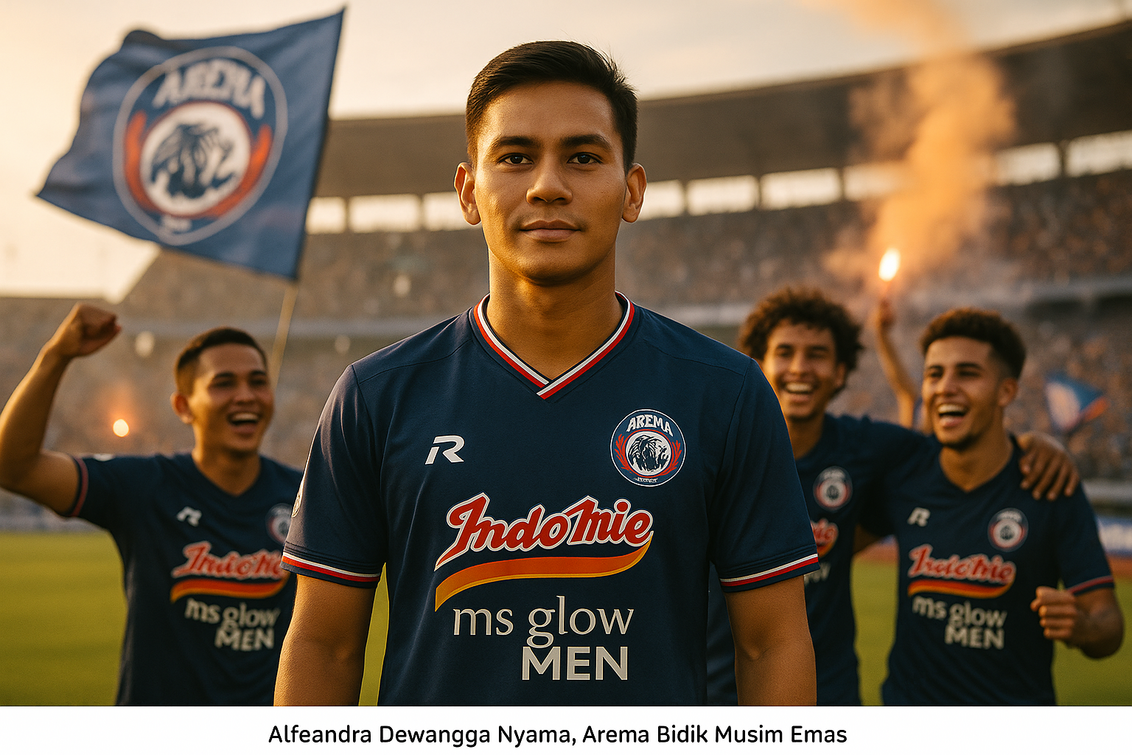 Alfeandra Dewangga Nyaman, Arema Bidik Musim Emas