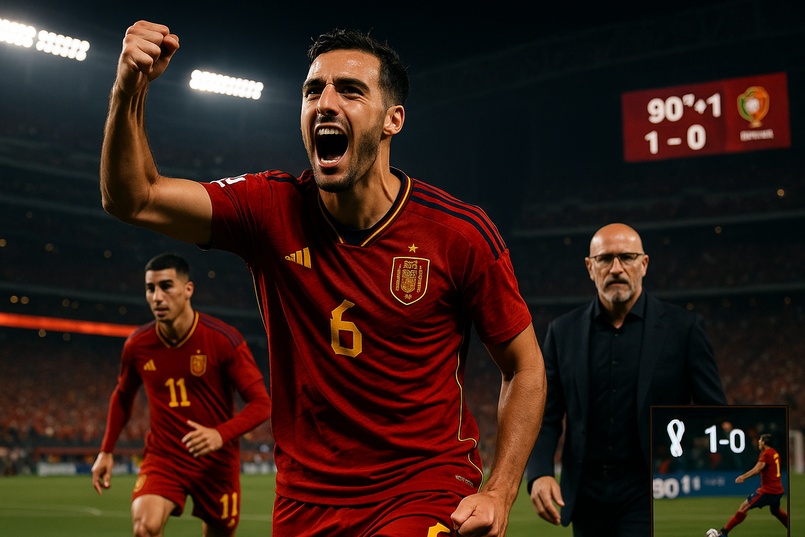 Gol Merino, Pelajaran Marketing dari Duel Spanyol vs Portugal