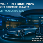 Jadwal & tiket GIIAS 2026: Pameran otomotif di Jakarta dengan berbagai acara menarik.