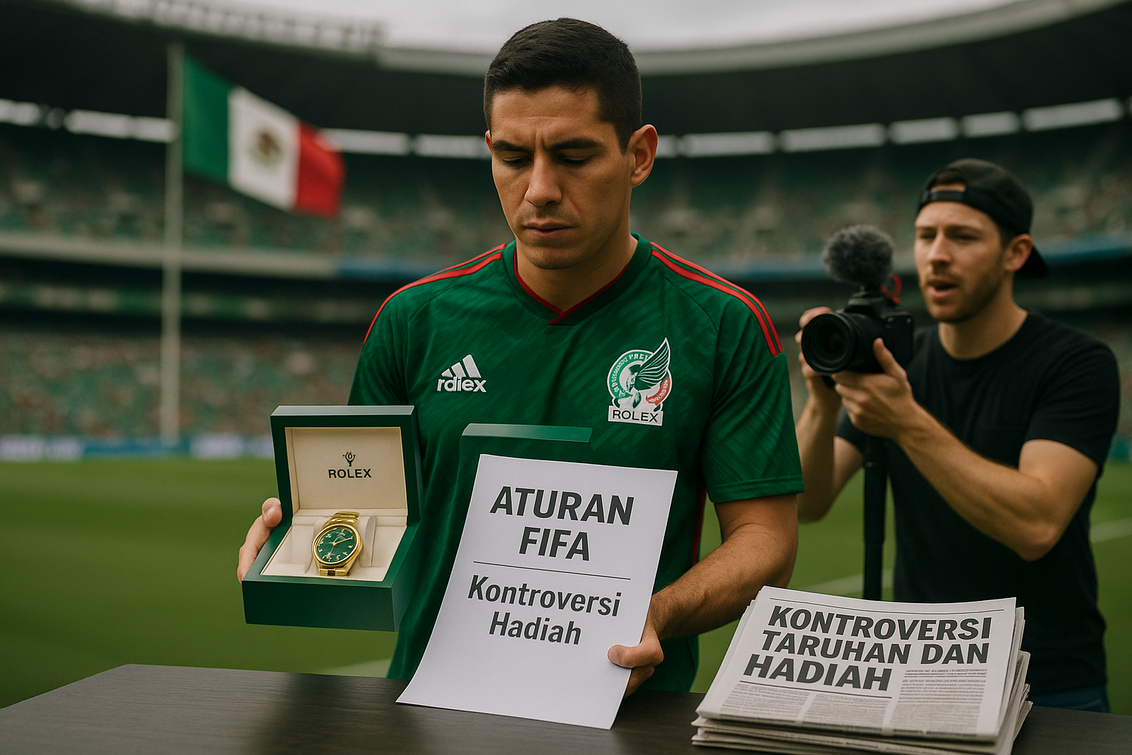 Kontroversi Jam Rolex Timnas Meksiko dan Aturan FIFA