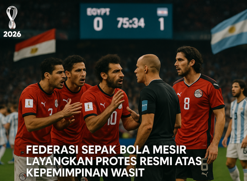 Piala Dunia 2026: Kontroversi Wasit Laga Mesir vs Argentina