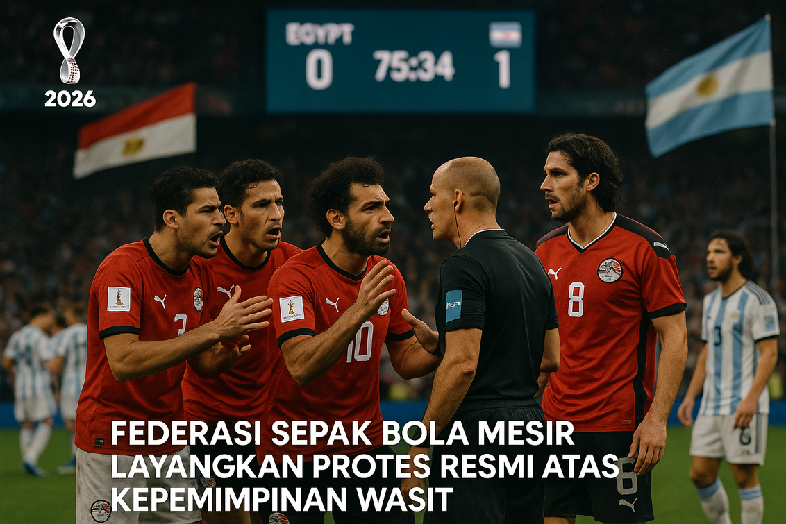 Piala Dunia 2026: Kontroversi Wasit Laga Mesir vs Argentina