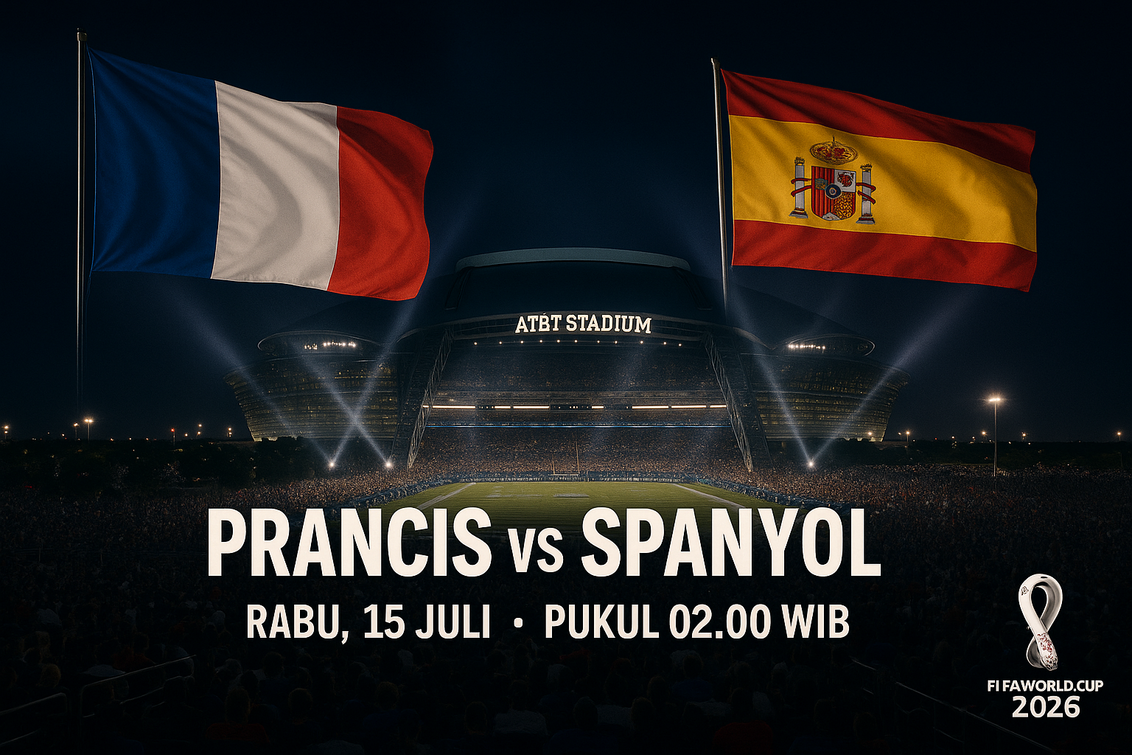 Prancis vs Spanyol: Lintasan Baru Rivalitas di Piala Dunia