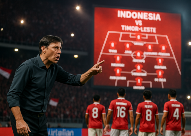 Prediksi Formasi Timnas Indonesia vs Timor Leste