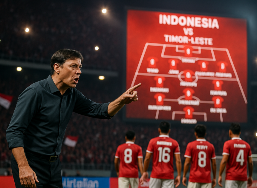 Prediksi Formasi Timnas Indonesia vs Timor Leste