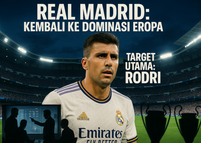 Real Madrid, Rodri, dan Obsesi Menguasai Eropa Lagi