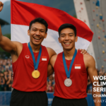 alt_text: Veddriq & Antasyafi meraih emas di Chamonix, berkilau dari Jakarta.