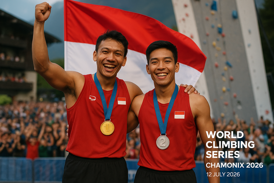 Veddriq & Antasyafi: Kilau Emas dari Jakarta ke Chamonix