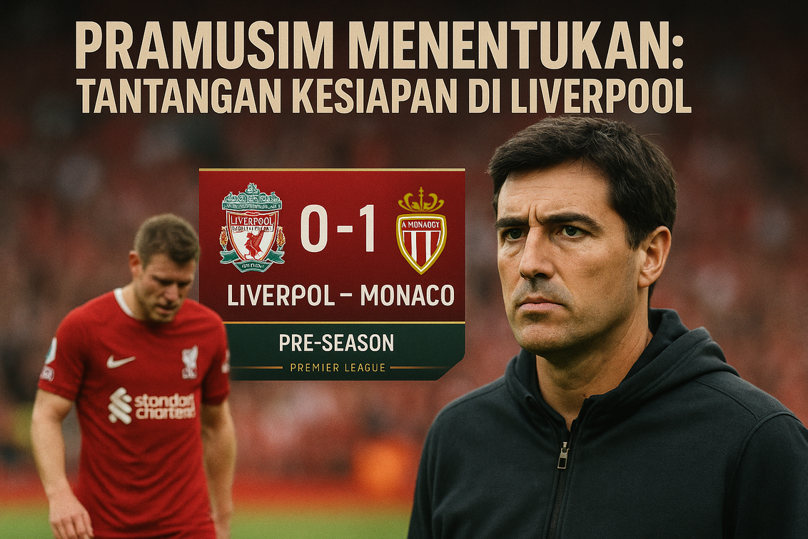 Andoni Iraola, Monaco, dan Alarm Fisik Liverpool