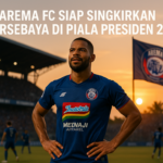 Arema FC bersiap untuk menghadapi dan menyingkirkan Persebaya dalam laga penting.