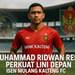 Muhammad Ridwan memulai babak baru setelah meninggalkan klub Semen Padang.