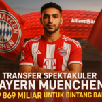 Bayern aktif di bursa transfer Liga Jerman, pergerakan pemain jadi sorotan utama.