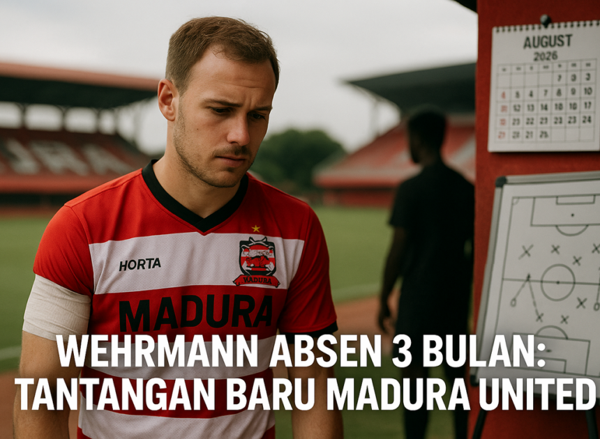 Cedera Jordy Wehrmann, Ujian Berat Madura United
