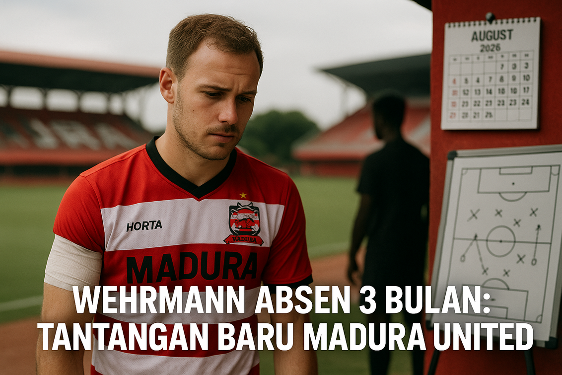 Cedera Jordy Wehrmann, Ujian Berat Madura United