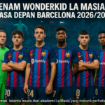 Enam talenta muda La Masia siap membawa Barcelona menuju era kejayaan baru.