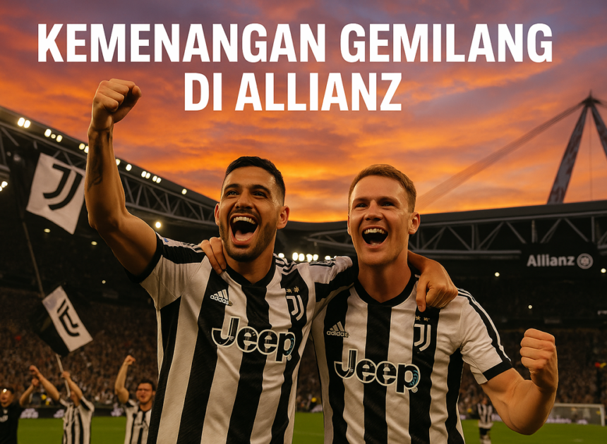 Juventus Bangkit, Kemenangan Penting di Liga Italia