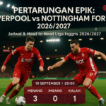Liverpool vs Forest: Pertarungan seru pembuka Liga Inggris 2026/2027. Siapa unggul?